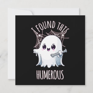 Jag hittade Humerus Funny Halloween Ghost