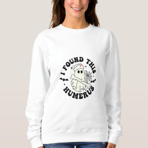 Jag hittade Humerus-Halloween Cute Ghost-sjuksköte T Shirt