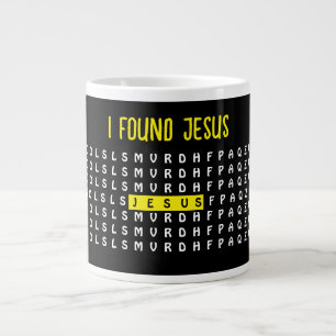 Jag hittade Jesus Mugg Jumbo Mugg