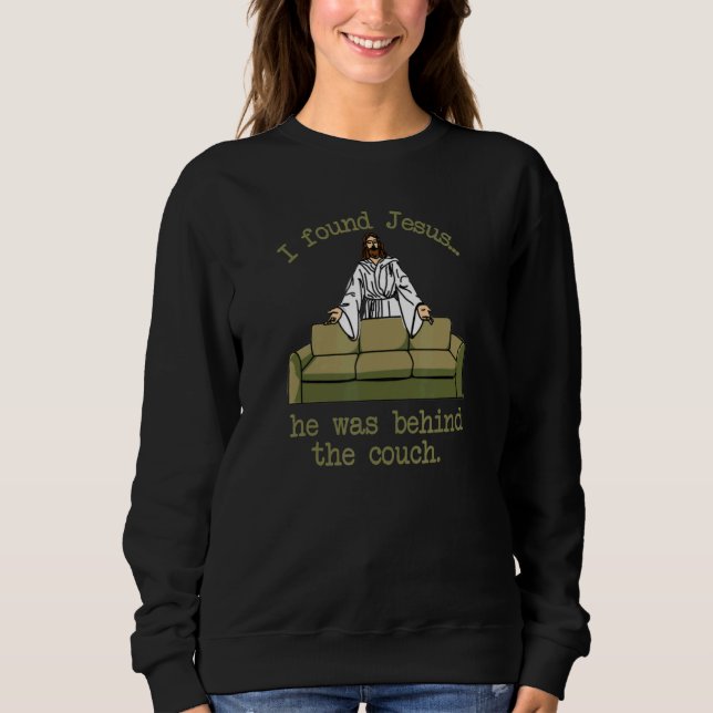 Jag hittade Jesus som låg bakom soffan T Shirt (Framsida)