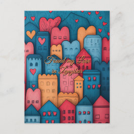 Jag hittade Kärlek på Zanzibar Valentindagen Vykort