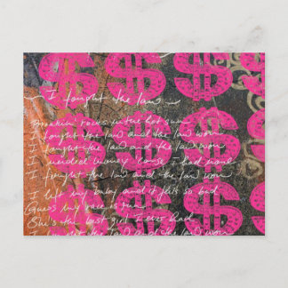 Jag hittade lagen vykort