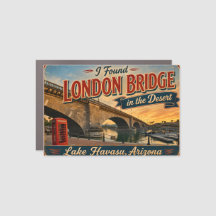 Jag hittade London Bridge i ökensjön Havasu