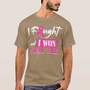 Jag hittade och jag hade 2 års fri bröstcancer Med T Shirt