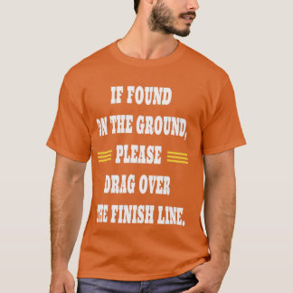 Jag hittade på marken, dra över avsluta t shirt