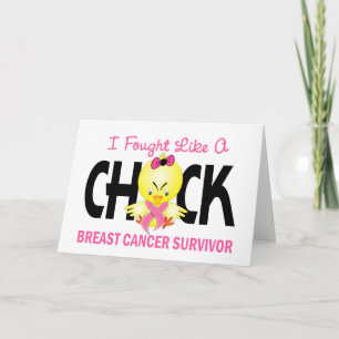 Jag hittade som en Chick Bröstcancer överlevande Kort
