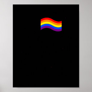 Jag hittade Uranus Rainbow Spaceman Astronaut Poster