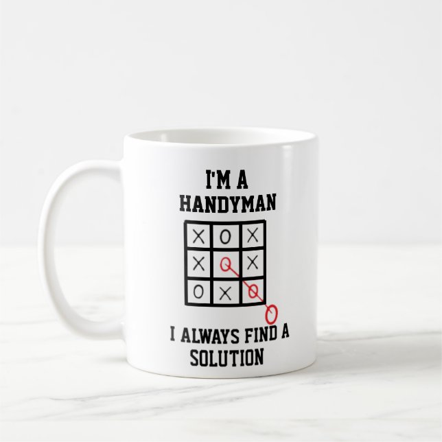 Jag hittar alltid en Handyman i Mugg (Vänster)