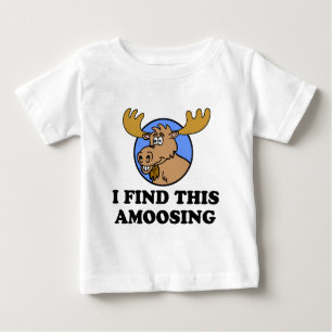 Jag hittar den här jävla moose Pun Tee