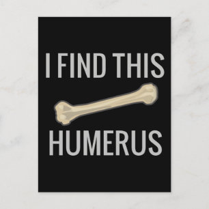 Jag hittar Humerus Vykort