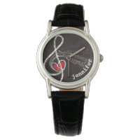 JAG HJÄLPER MUSIC Treble Clef Black Personlig
