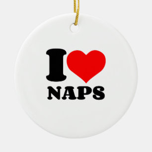 JAG HJÄLPER NAPS JULGRANSPRYDNAD KERAMIK