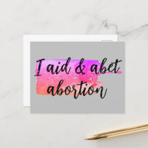 Jag hjälper och abet-aborter