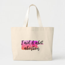 Jag hjälper och stödjer abort