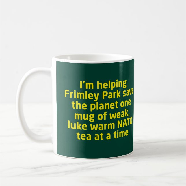 Jag hjälper till kaffemugg (Vänster)