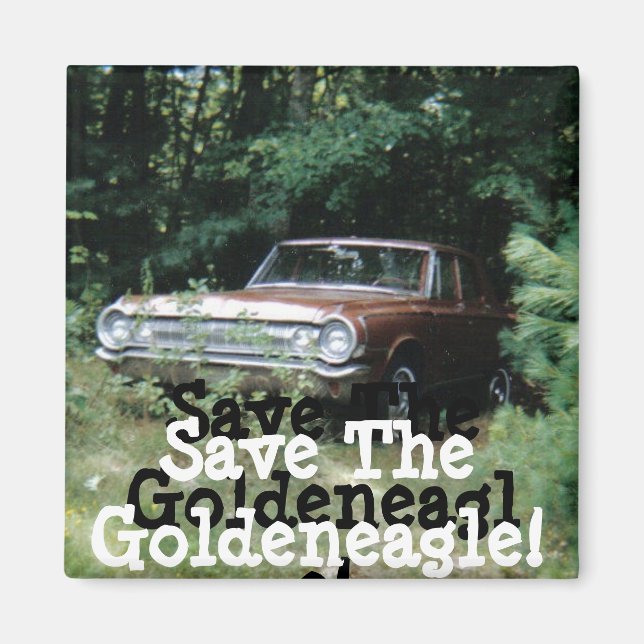 Jag hjälpte Spara Goldeneagle från den gamla ordst Magnet (Framsidan)