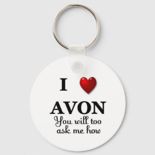 jag hjärta avon frågar mig hur nyckelring