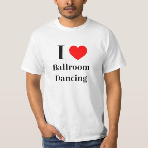 Jag hjärta Ballroom Dancing T Shirt