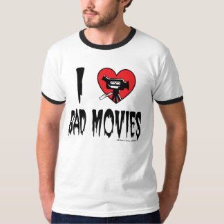 Jag (hjärta) bjöd filmutslagsplatsskjortan t shirt