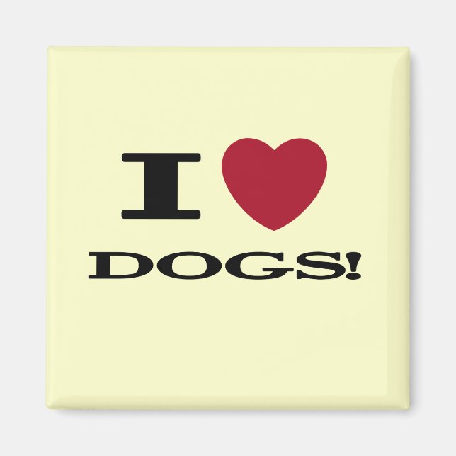 Jag hjärta förföljer Tshirts och gåvor Magnet (Framsidan)