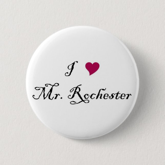 Jag hjärta Herr Rochester knäppas Knapp (Framsida)