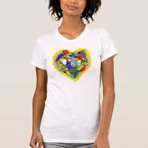 Jag hjärta mekaniskt säga efter den gulliga t-shirt