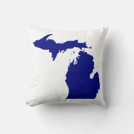 Jag hjärta Michigan Kudde