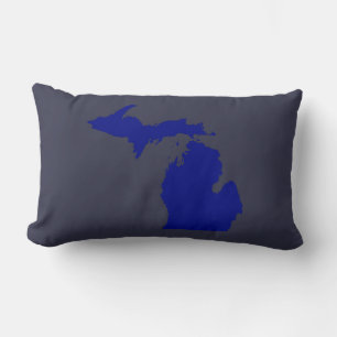 Jag hjärta Michigan Lumbarkudde