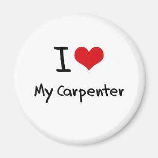 Jag hjärta min Carpenter Magnet
