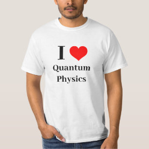 Jag hjärta Quantum Physics T Shirt