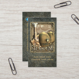 Jag hjärta Steampunk profilerar kort