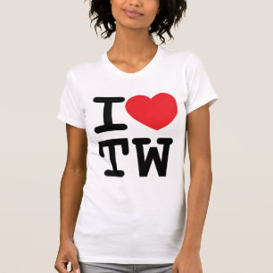 Jag hjärta TW planlägger T Shirt