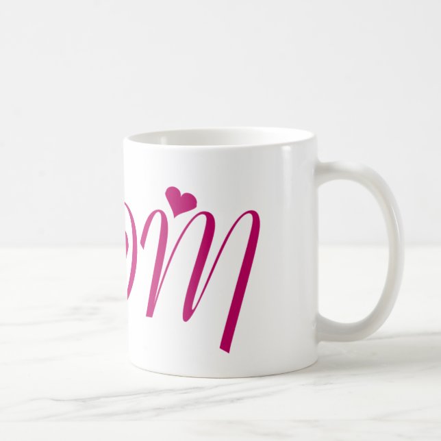 Jag Hjärtar MAMMA! Kaffemugg (Höger)
