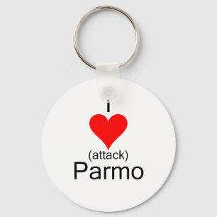 Jag hjärtattack Parmo Nyckelring