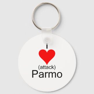 Jag hjärtattack Parmo Nyckelring