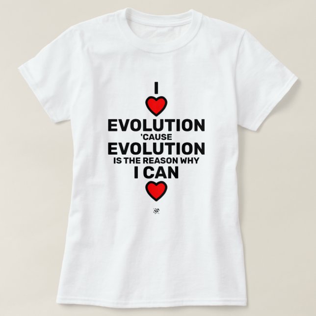 Jag hjärtevolution T-Shirt (Design framsida)