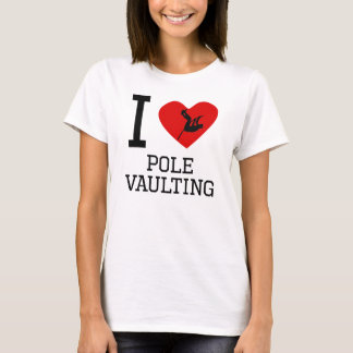 Jag hjärtpolska vaulting tee