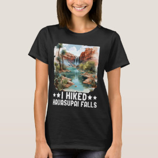 Jag högg Havasupai Falls Waterfall Grand Canyon Ar T Shirt