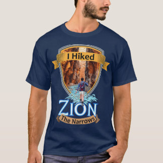 Jag högg Zion the Narrows Utah River Äventyr T Shirt