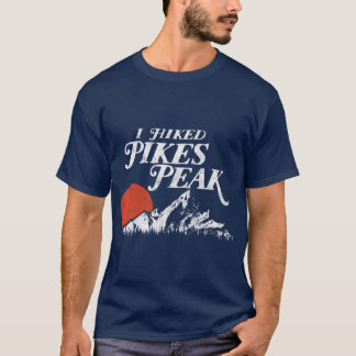 Jag högljutt Pikes Peak Retro Souvenir Colorado T Shirt