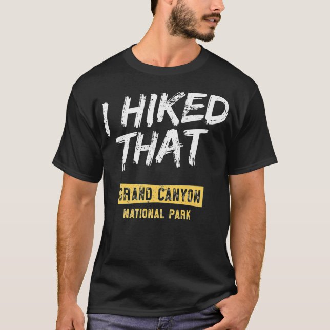 Jag högtidlighöll Grand Canyon nationalpark T-Shir T Shirt (Framsida)