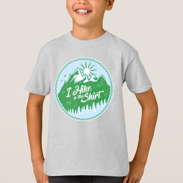 Jag höjer i den här skjortan t shirt (Framsida)