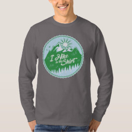 Jag höjer i den här skjortan t shirt