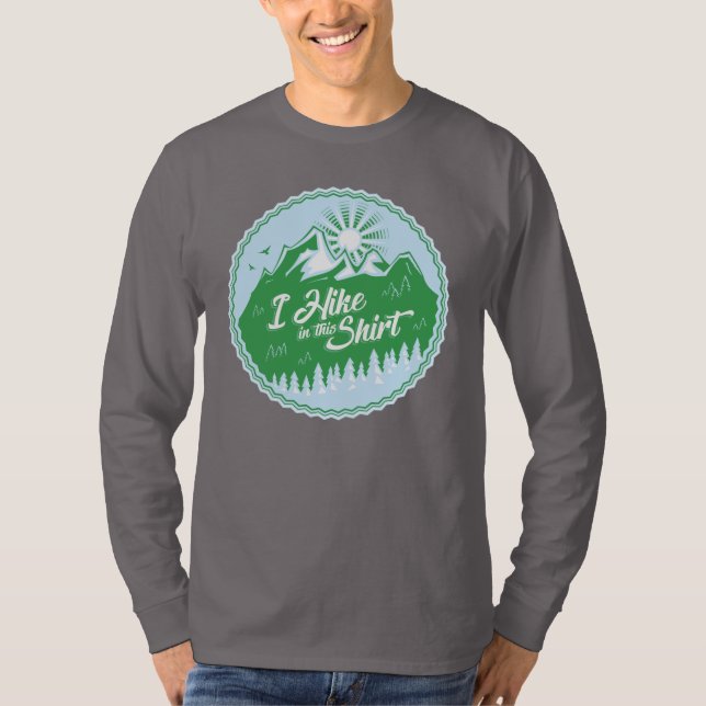 Jag höjer i den här skjortan t shirt (Framsida)