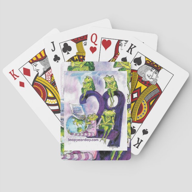 JAG HOPPAR, DÄRFÖR MIG FÖRMIDDAGEN CASINOKORT (Baksidan)