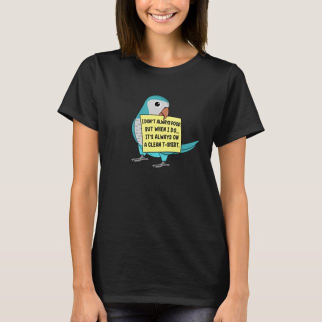 Jag hoppar inte alltid, men när.. I Blue Munk Para T Shirt (Framsida)