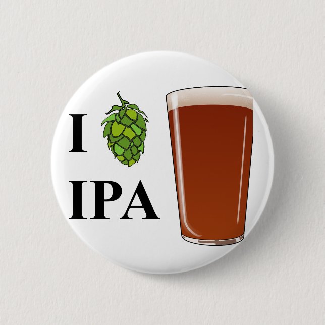 Jag "hoppar" IPA-design Knapp (Framsida)