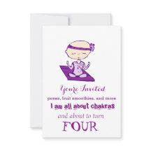 Jag hoppar över påhitt för yoga babe-födelsedagen