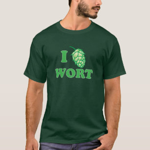 JAG HOPPAR WORT - för mörka skjortor T Shirt