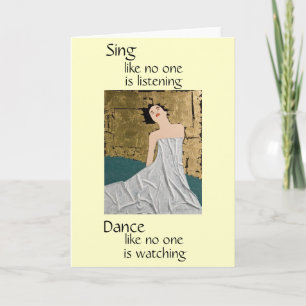 Jag hoppas att du dansar kort